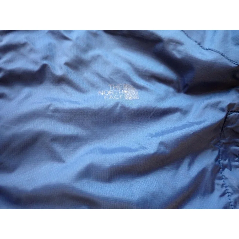The North Face Windbreaker Jacket Mens XL Blue Excellent Packable Stow Pocket